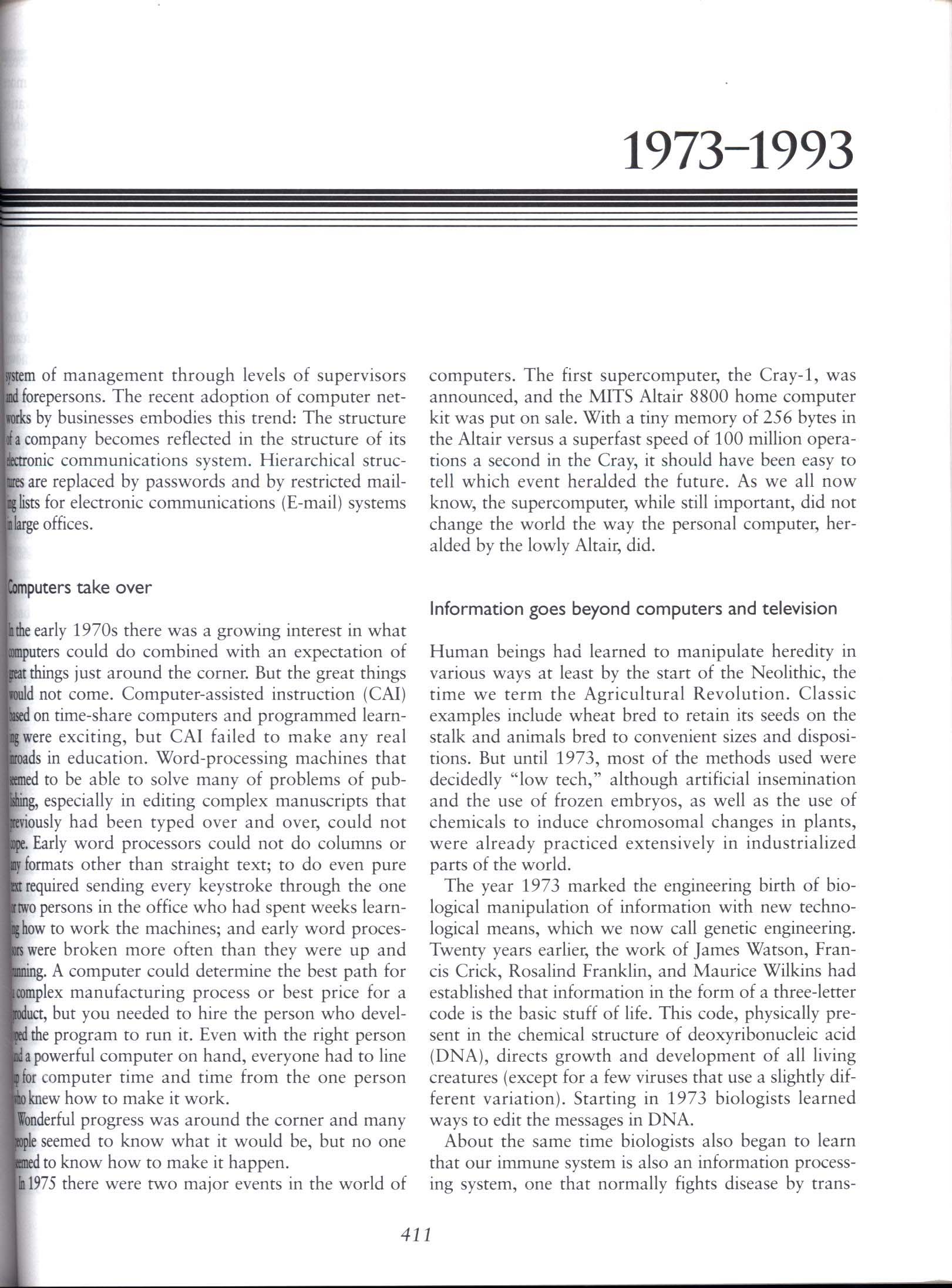 THE TIMETABLES OF TECHNOLOGY: a chronology of the most important people and events in the history of technology--paper. sisc8581k